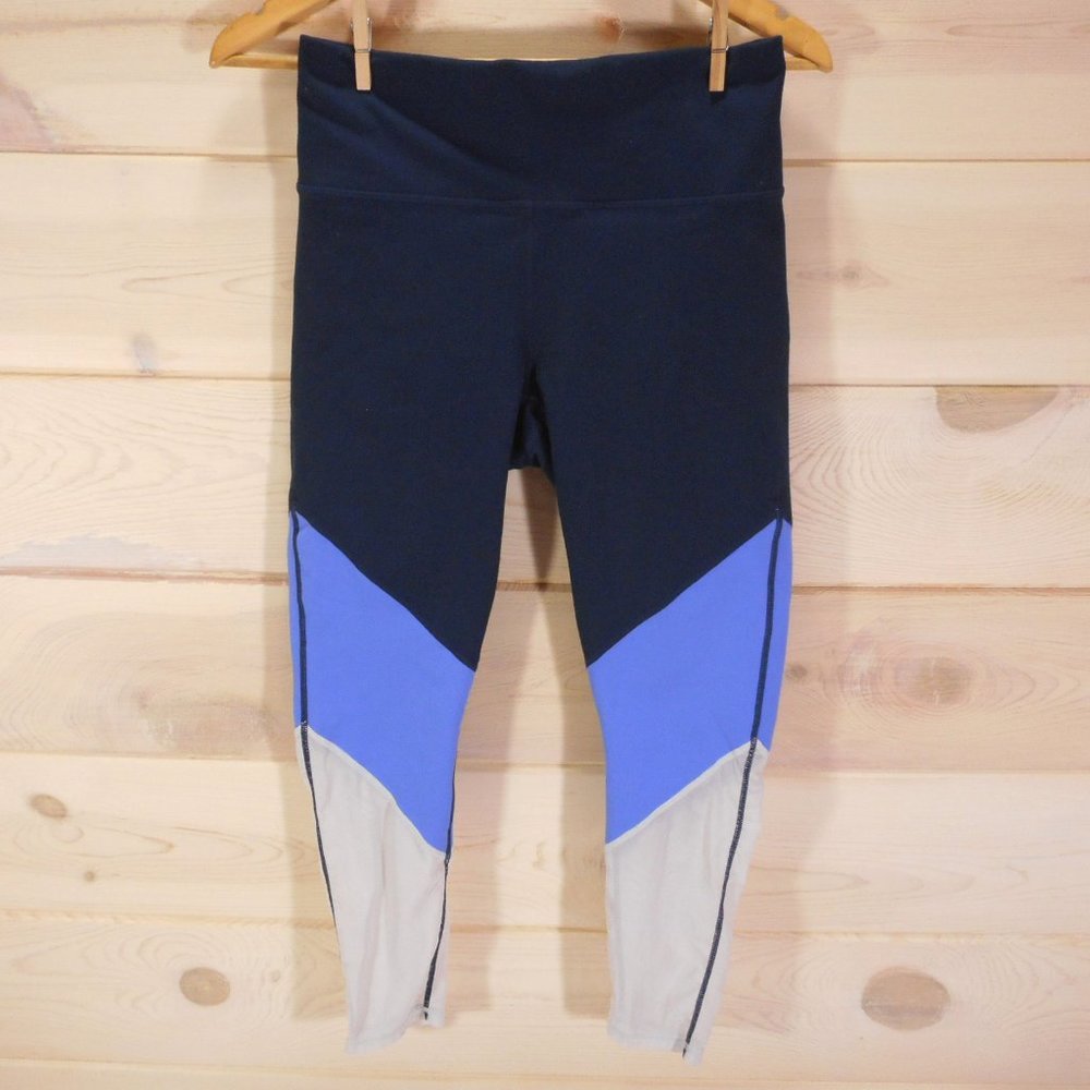 Fabletics Women's Approx size S Leggings Powerhold Blue
